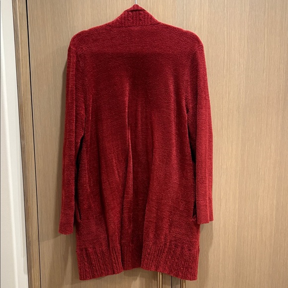 Ruby Rd. Rich Red Open Front Cardigan - Picture 4 of 10